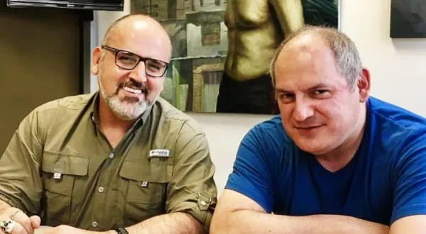 Beto Ortiz y Álamo Pérez-Luna. wapa.pe