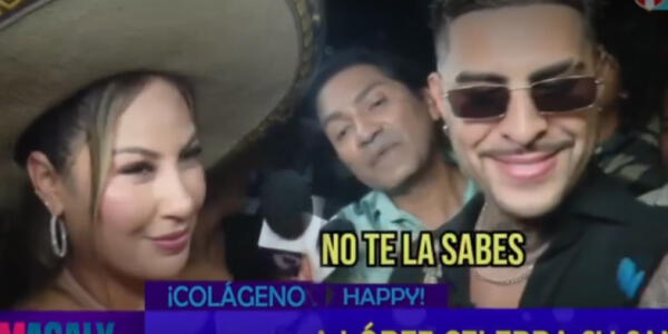 Paul Michael no pudo cantar la canción que le había dedicado a su pareja Pamela López wapa.pe