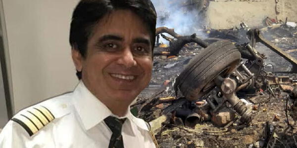 El capitán Sumeet Sabharwal logró comunicarse con la torre de control y advertir la caída inminente wapa.pe