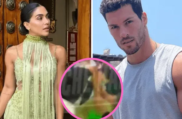 La pareja de modelos sorprenden con esta foto. wapa.pe