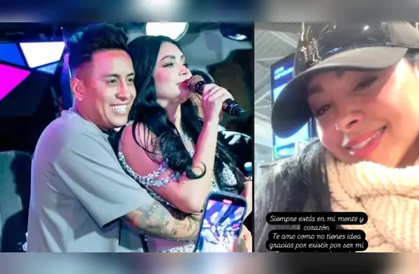 Christian Cueva se derrite por Pamela Franco: le dedica romántico mensaje y asegura que “Dios no se equivocó” wapa.pe