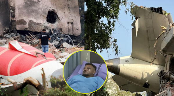 Vishwash Kumar Ramesh, único sobreviviente del accidente aéreo de Air India, contó su trágica experiencia tras perder a su hermano en el siniestro. wapa.pe