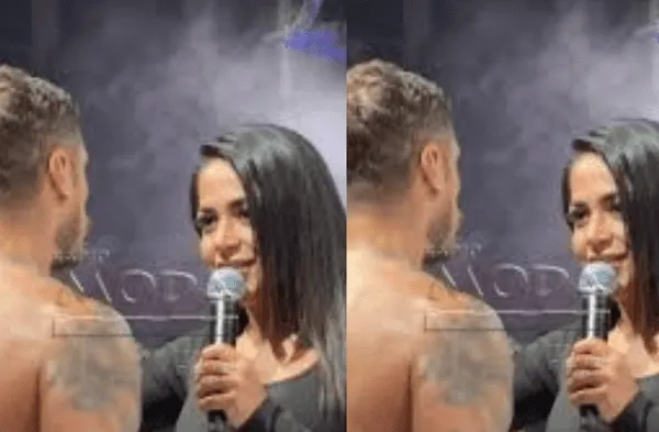 Onelia Molina besó a Niko Ponce en el mismo lugar donde estaba Mario Irivarren wapa.pe