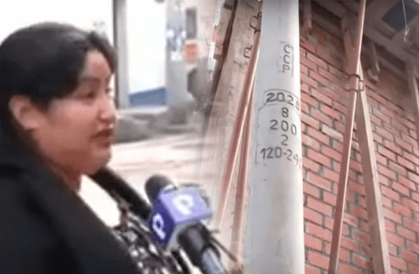 Vecino del Rímac edifica vivienda con un poste dentro: cables caídos ponen en riesgo a peatones y vehículos wapa.pe