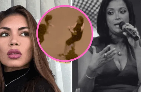 La modelo arremete contra la exvedette. wapa.pe