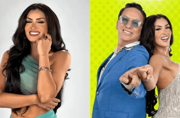 Michelle Soifer en estreno de “¡Ponte en la cola! wapa.pe