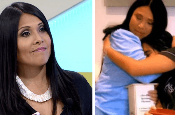 La conductora conmueve con este mensaje. wapa.pe