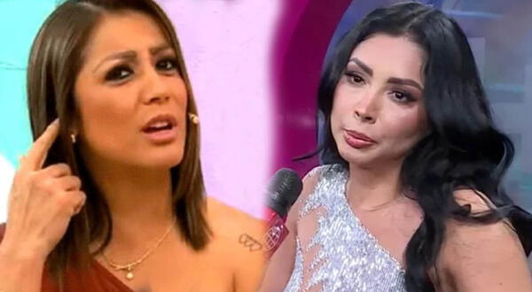 Karla Tarazona no suele meterse, pero no pudo con su genio. wapa.pe