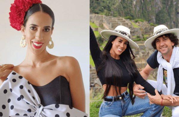 Joi Sánchez brilla en EVDLV con vestido ceñido junto a Antonio Pavón wapa.pe