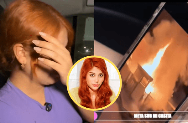 Marina Gold revive el incendio de su casa wapa.pe