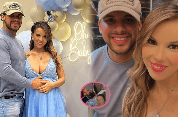 Greissy Ortega y su cuarto hijo con Randol Pastor wapa.pe