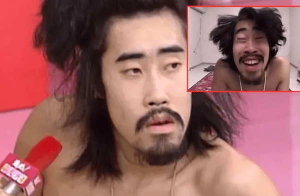 Tomoaki Hamatsu, conocido también como Nasubi, participó en un juego de un programa japonés donde permaneció desnudo y alimentándose en base a comida de perro. wapa.pe