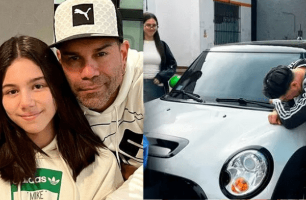 ‘Tomate’ Barraza le regala un LUJOSO AUTO a su hija y se despide con tristeza wapa.pe