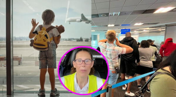 Padres abandonaron a su hijo en aeropuerto por pasaporte vencido. wapa.pe