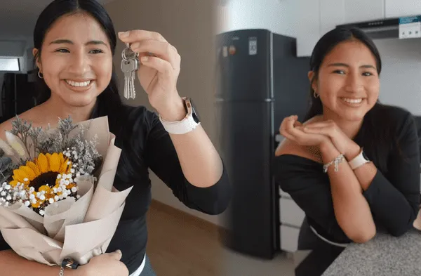 Lizeth Atoccsa emocionó al anunciar la compra de su departamento a los 22 años wapa.pe