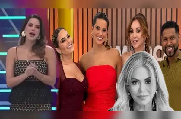 La presentadora se mostró bastante nerviosa mientras hablaba. wapa.pe