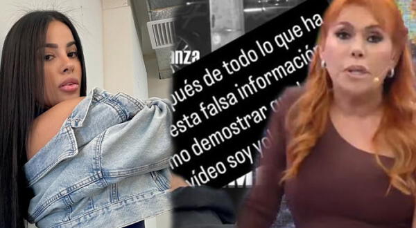 Angye Zapata arremetió contra Magaly Medina. wapa.pe