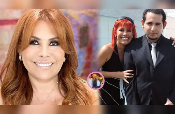 Magaly Medina se lució con su hijo wapa.pe