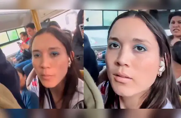 Video revela a conductora deportiva lanzando insultos racistas en el Metropolitano wapa.pe