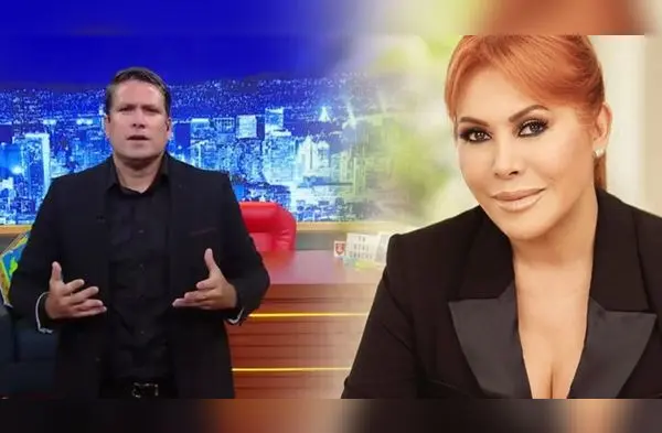 Paco Bazán sorprende al disculparse con Magaly Medina. wapa.pe