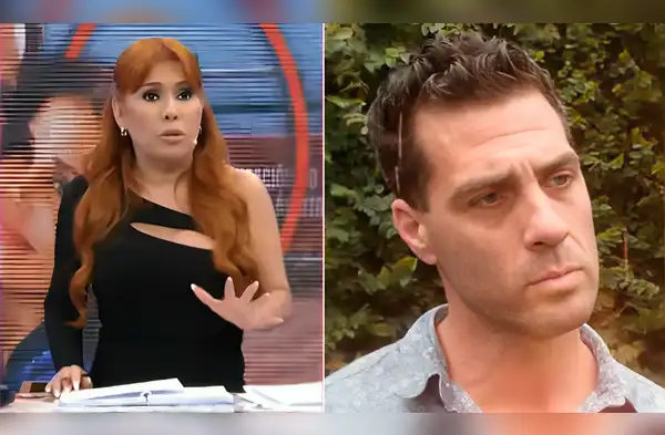 Magaly sale en defensa de Gustavo Salcedo durante el velorio de la madre de Maju Mantilla wapa.pe