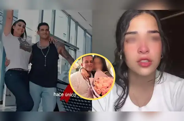 Christian Domínguez le compra un lujoso auto a Karla Tarazona tras olvidarse del cumpleaños de su hija mayor. wapa.pe