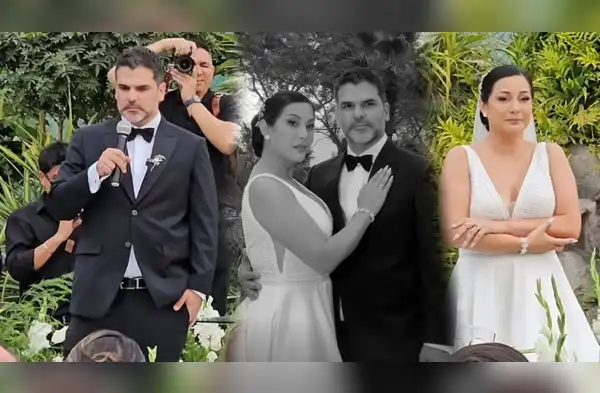 Natalia Salas y Sergio Coloma se casaron en boda religiosa wapa.pe