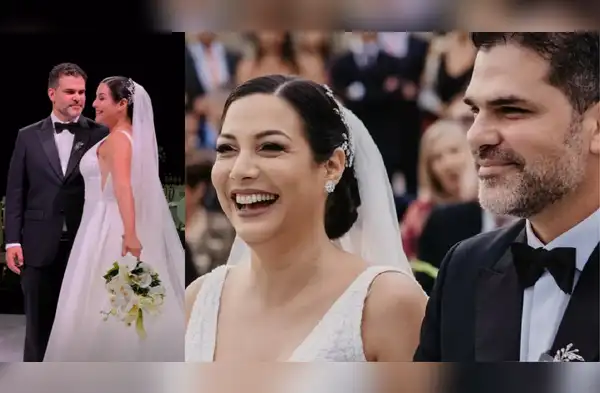 Boda religiosa de Natalia Salas: todos los detalles de su look nupcial wapa.pe