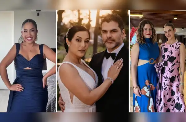 Natalia Salas y Sergio Coloma: los mejores looks de la boda. wapa.pe