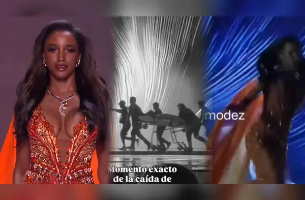 Candidata se cae en preliminar en el Miss Universo 2025 wapa.pe