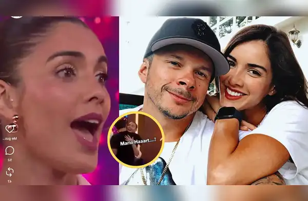 Mario Hart sorprende en vivo a Korina Rivadeneira. wapa.pe