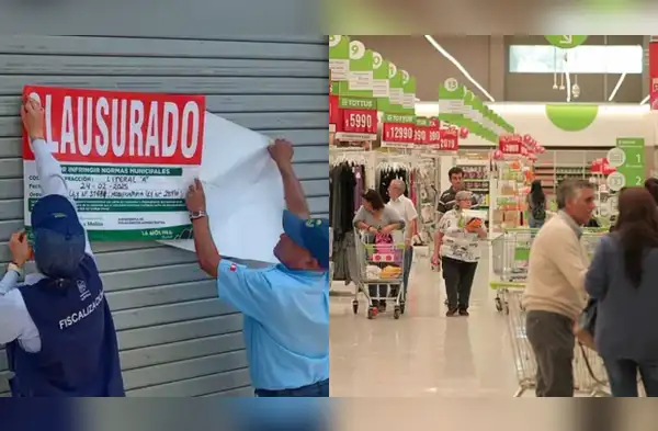 Clausuran supermercados Tottus en La Molina por incumplimiento de medidas de seguridad y normas sanitarias. wapa.pe