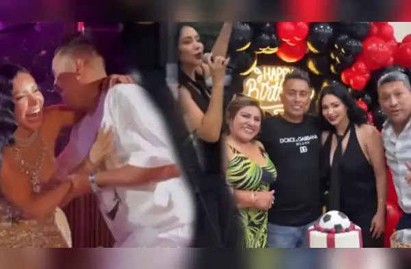 Pamela Franco sorprende a Christian Cueva con fiesta por sus 34 años wapa.pe