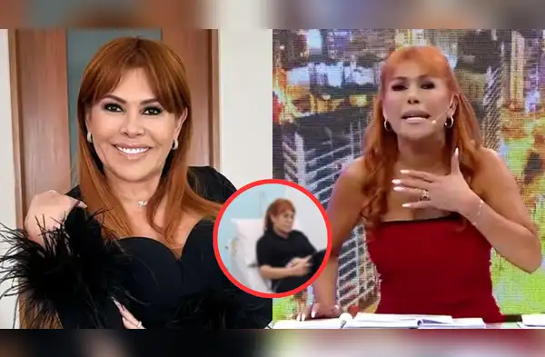 Magaly Medina alarma al mostrarse en una camilla de emergencia y confiesa. wapa.pe