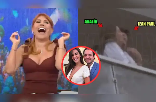 Magaly se mofa del ‘ampay’ del esposo de Silvia Cornejo. wapa.pe