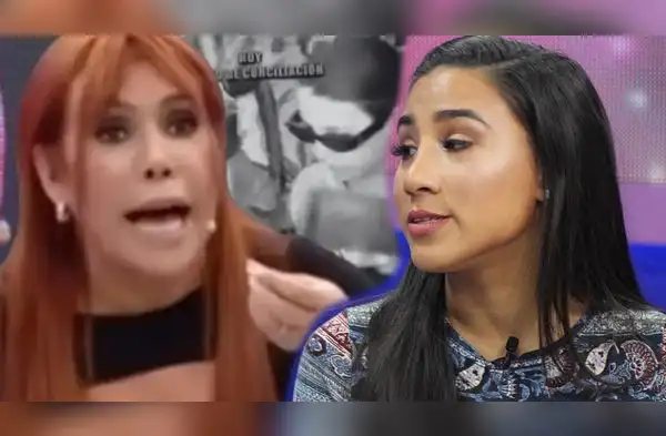 Magaly Medina arremete contra Samahara Lobatón por su reacción ante las cámaras. wapa.pe