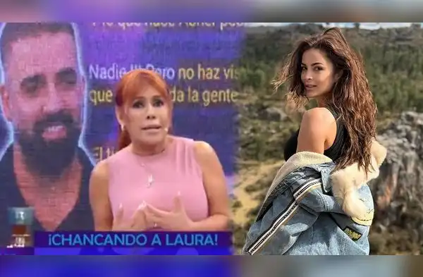 Magaly Medina arremete contra Brian Rullan. wapa.pe