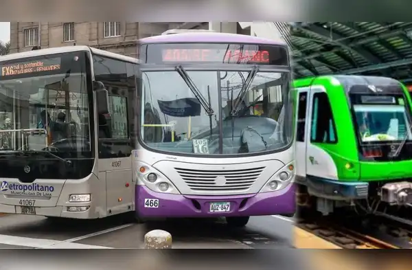 Horario especial de transporte en Lima y Callao por feriado largo wapa.pe