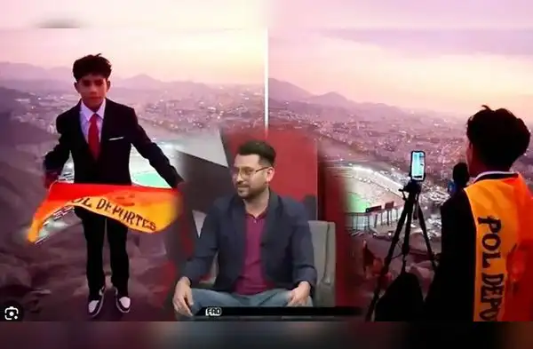 Javier Olvera Tapia, periodista mexicano, no alabó el esfuerzo del joven Pol Deportes, sino que lanzó duros comentarios. wapa.pe