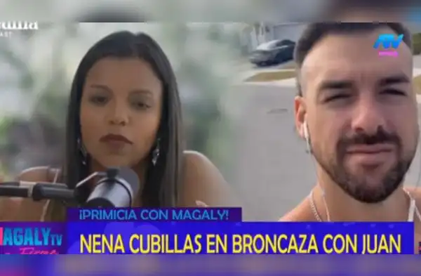 Johana Cubillas asegura que el padre sus hijos quiere imponer la presencia de Macarena. wapa.pe