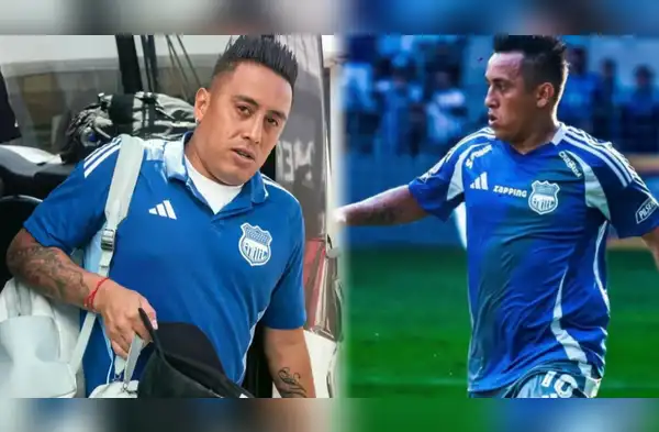 Christian Cueva es criticado tras salir de Emelec wapa.pe