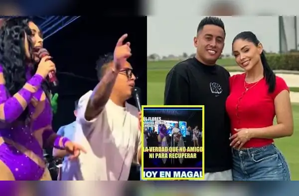 La polémica pareja se presentó en una discoteca de Chiclayo. wapa.pe