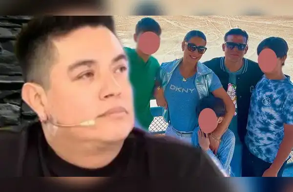 Leonard León habla de la poca cercanía que tiene con sus hijos y siente que su lugar fue usurpado por Christian Domínguez. wapa.pe