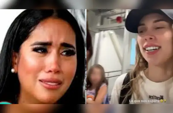 Melissa Paredes confiesa su nostalgia mientras su hija parte de viaje junto a Ale Venturo. wapa.pe
