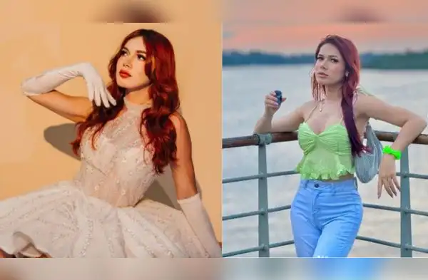 La Uchulú conquista las miradas con su look tropical en la celebración de sus 25 años. wapa.pe