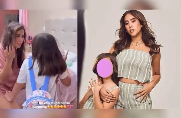 Melissa Paredes no se quedó cómoda con la explicación de su hija. wapa.pe