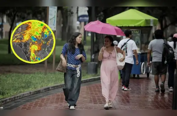 Lluvia de verano se presenta en este verano 2026. wapa.pe