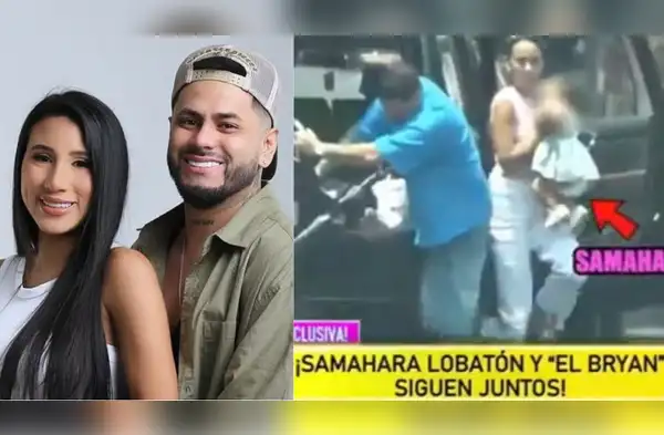 Samahara Lobatón y Bryan Torres son captados juntos en iglesia evangélica tras denuncias de agresión en programa TV. wapa.pe