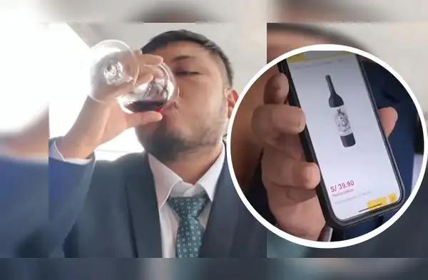 Hombre compró botella de VINO a casi S/ 200 en famoso restaurante pero quedó HELADO al ver su precio en línea wapa.pe