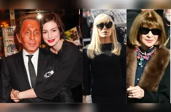 Funeral de Valentino: los looks en negro que llevaron Anne Hathaway, Natalia Vodianova y más figuras. wapa.pe